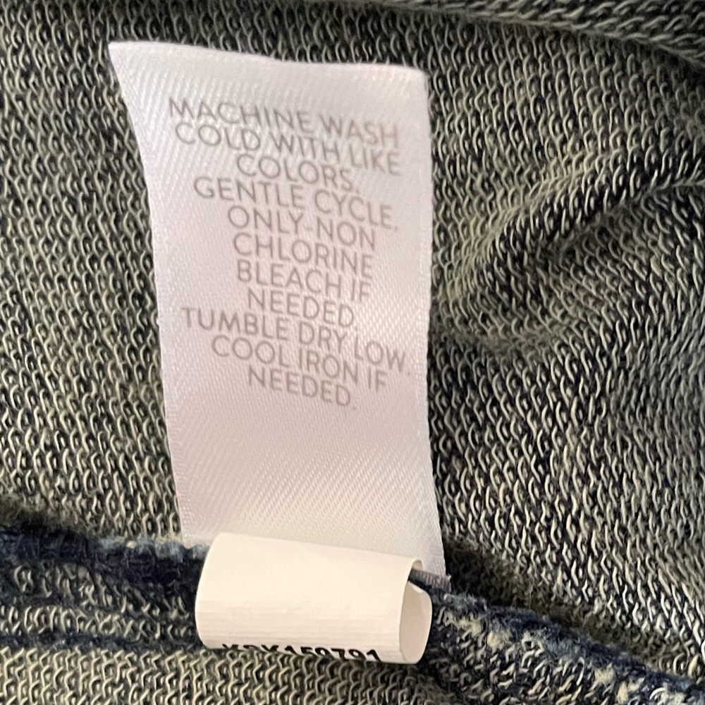 Pure Jill Indigo Pull On Classic Small Skirt - Picture 5 of 5